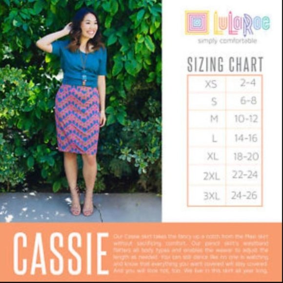 Lularoe Cassie Purple Skirt NEW - Picture 6 of 6